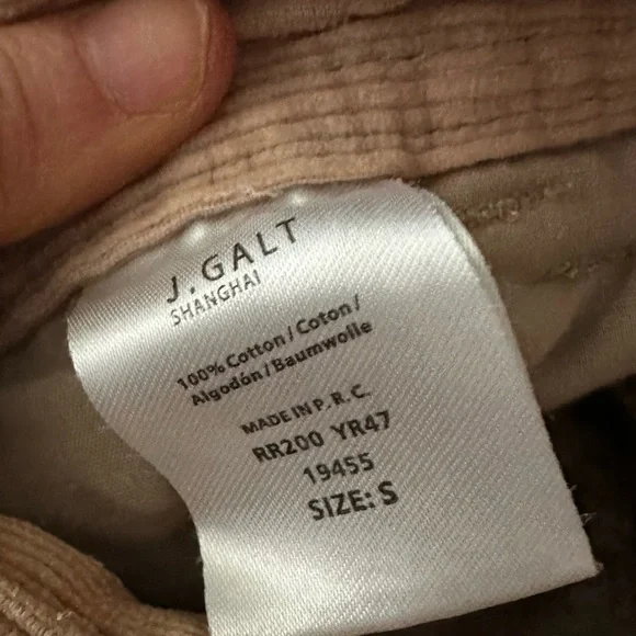 BRANDY MELVILLE John Galt Sunny Corduroy Pant - Picture 6 of 13